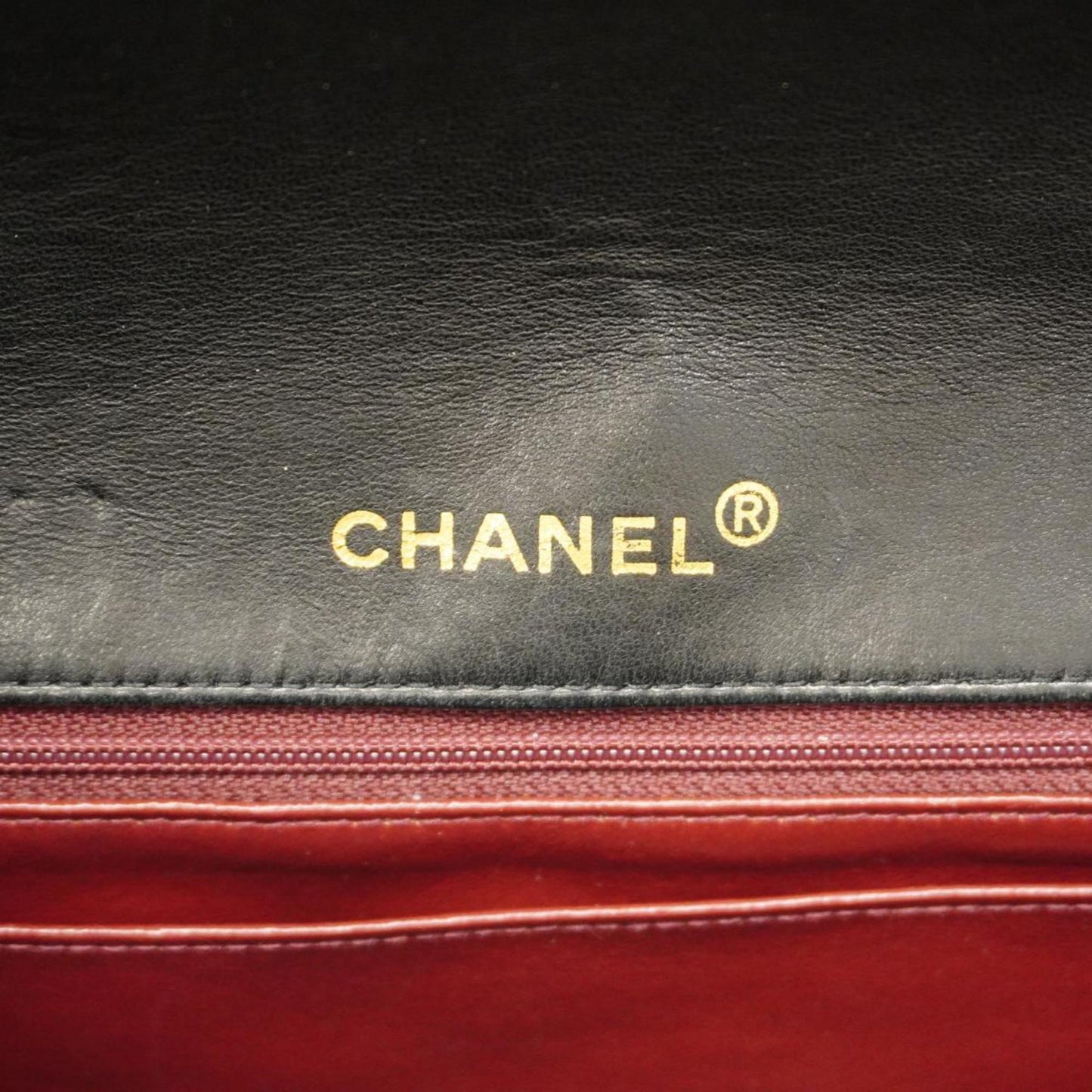 Chanel Shoulder Bag Matelasse Chain Lambskin Black Women's