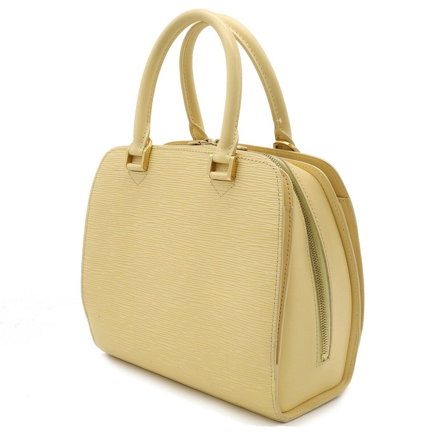 LOUIS VUITTON Epi Pont Neuf Handbag Leather Vanilla M5205A