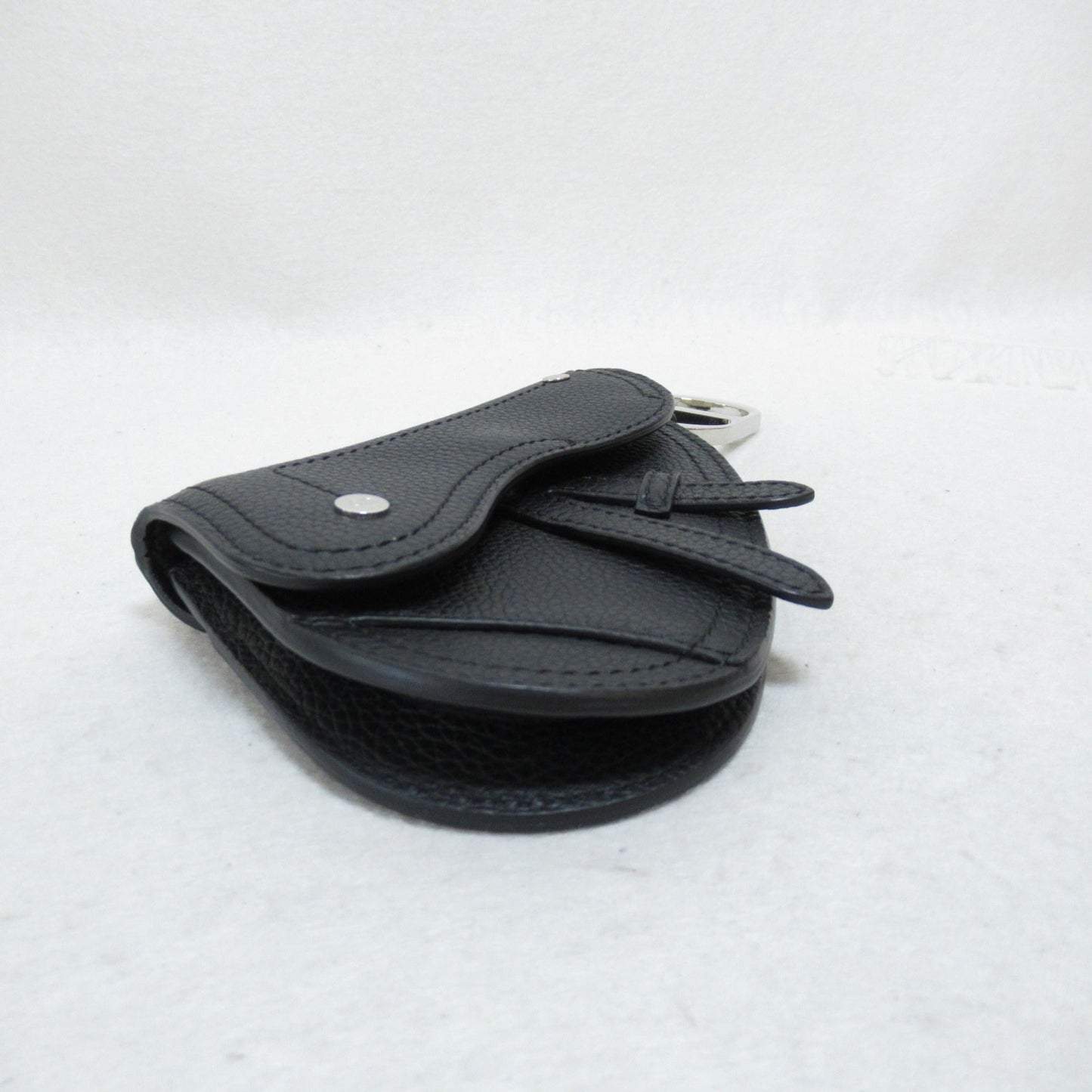 Dior Saddle pouch Black leather
