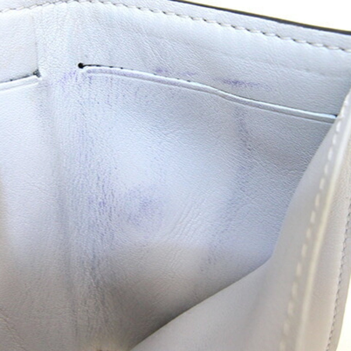LOUIS VUITTON Trifold Wallet Taigarama Discovery M67621 Men's White