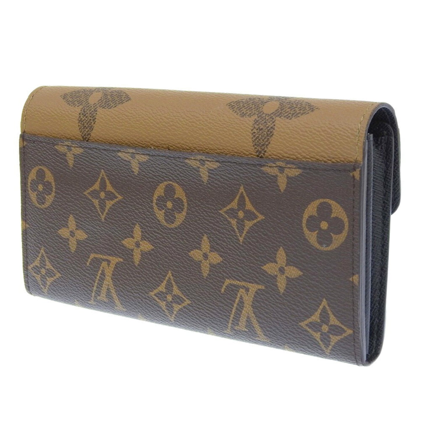 LOUIS VUITTON Monogram Giant Reverse Portefeuille Sarah Long Wallet M80726