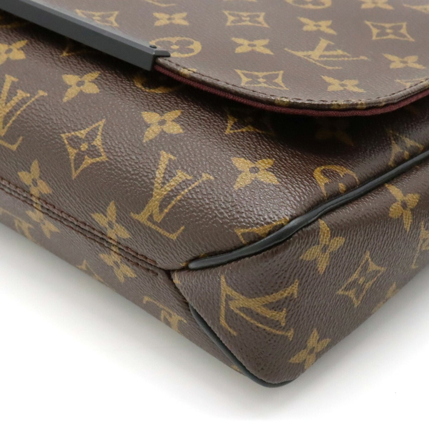 LOUIS VUITTON Monogram Macassar District PM Shoulder Bag M40935