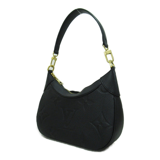 LOUIS VUITTON Bagatelle NM Shoulder Bag Black Black Monogram empreinte leather M46002