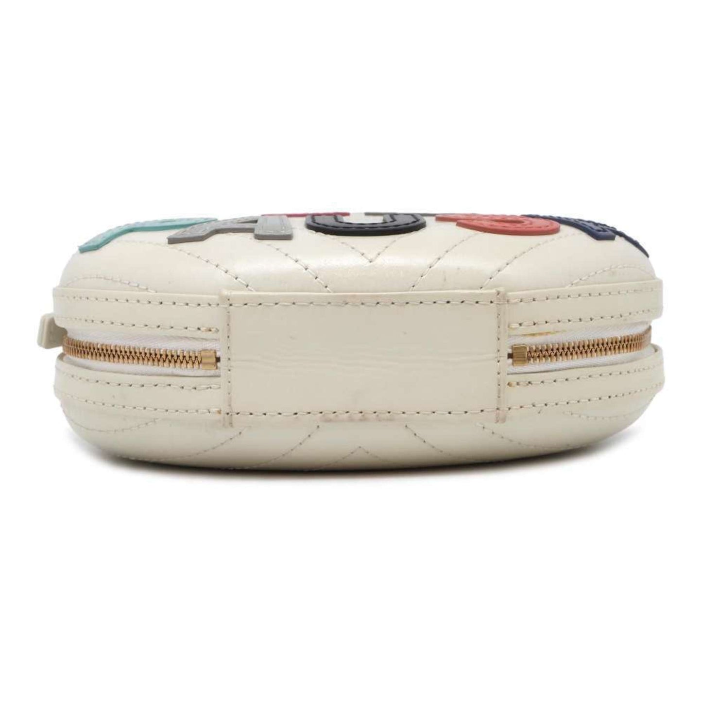 Chanel Chain Shoulder Bag La Pausa V-Stitch Leather CHANEL White Tassel LA PAUSA