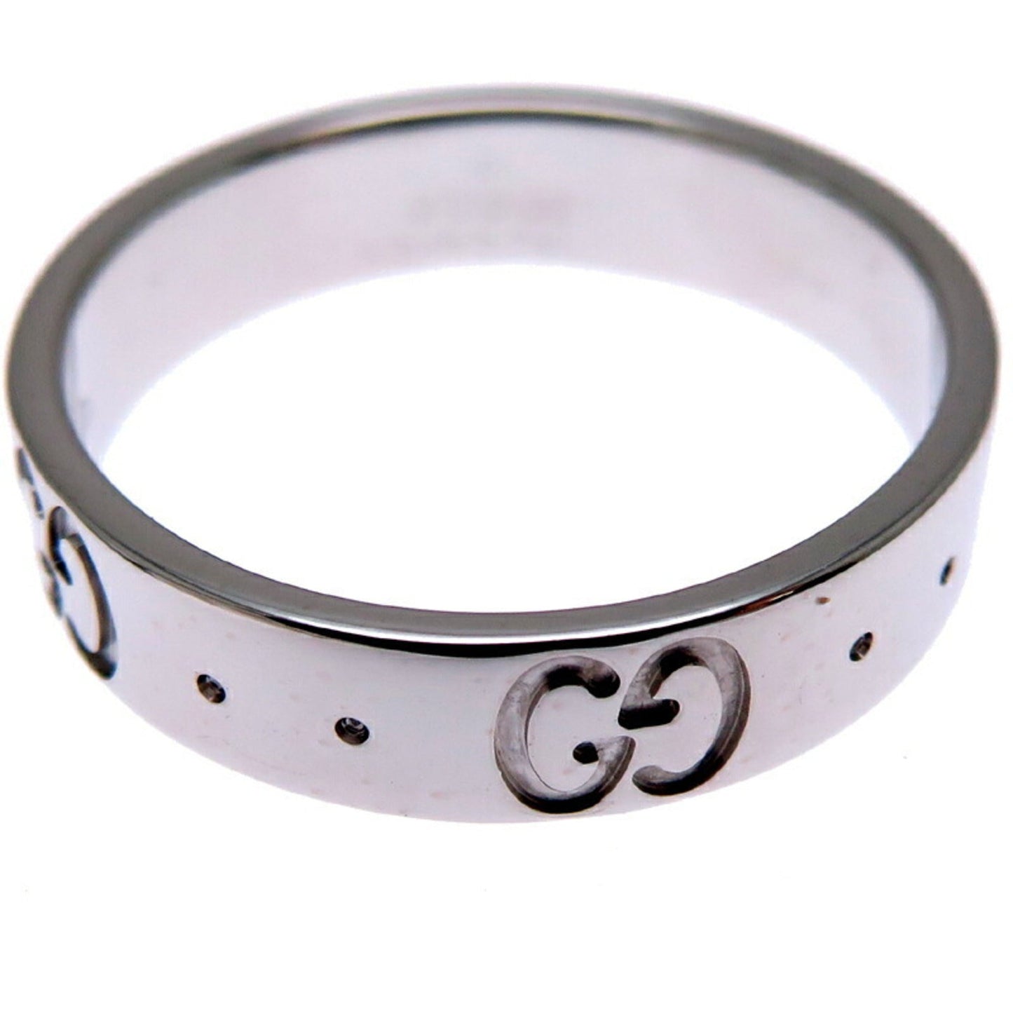 Gucci White Gold White Gold (18K) Band Ring