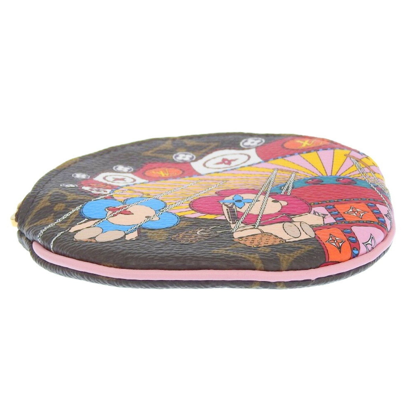 LOUIS VUITTON Monogram Portomone Ron Vivienne Coin Purse Aerial Trapeze Day Limited M69757