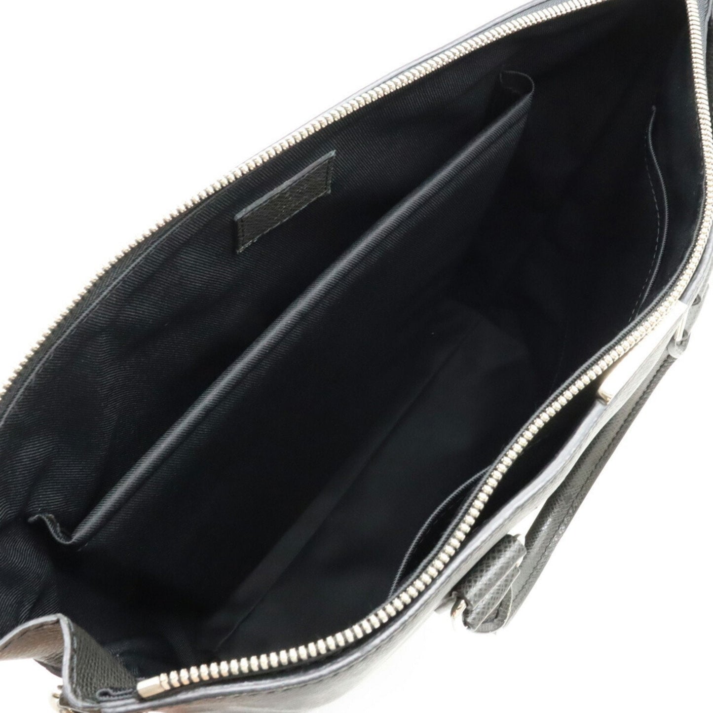 LOUIS VUITTON Taiga Anton Tote Bag Shoulder Leather Noir Black M33433