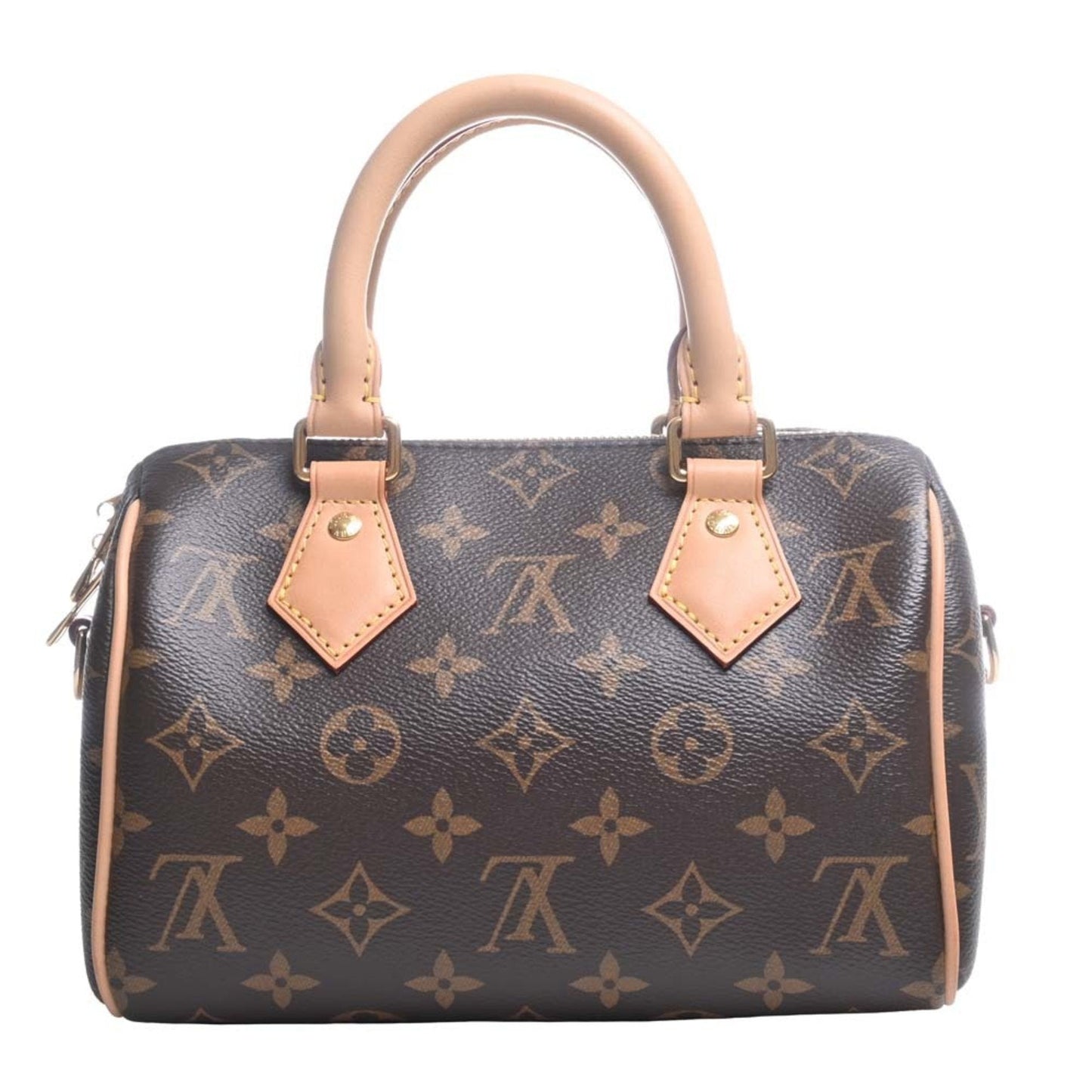 LOUIS VUITTON Monogram Speedy Bandouliere 20 Handbag M46234 Brown Women's