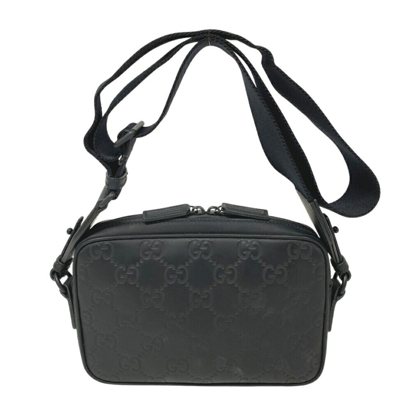 Gucci Black Rubber Shoulder Bag