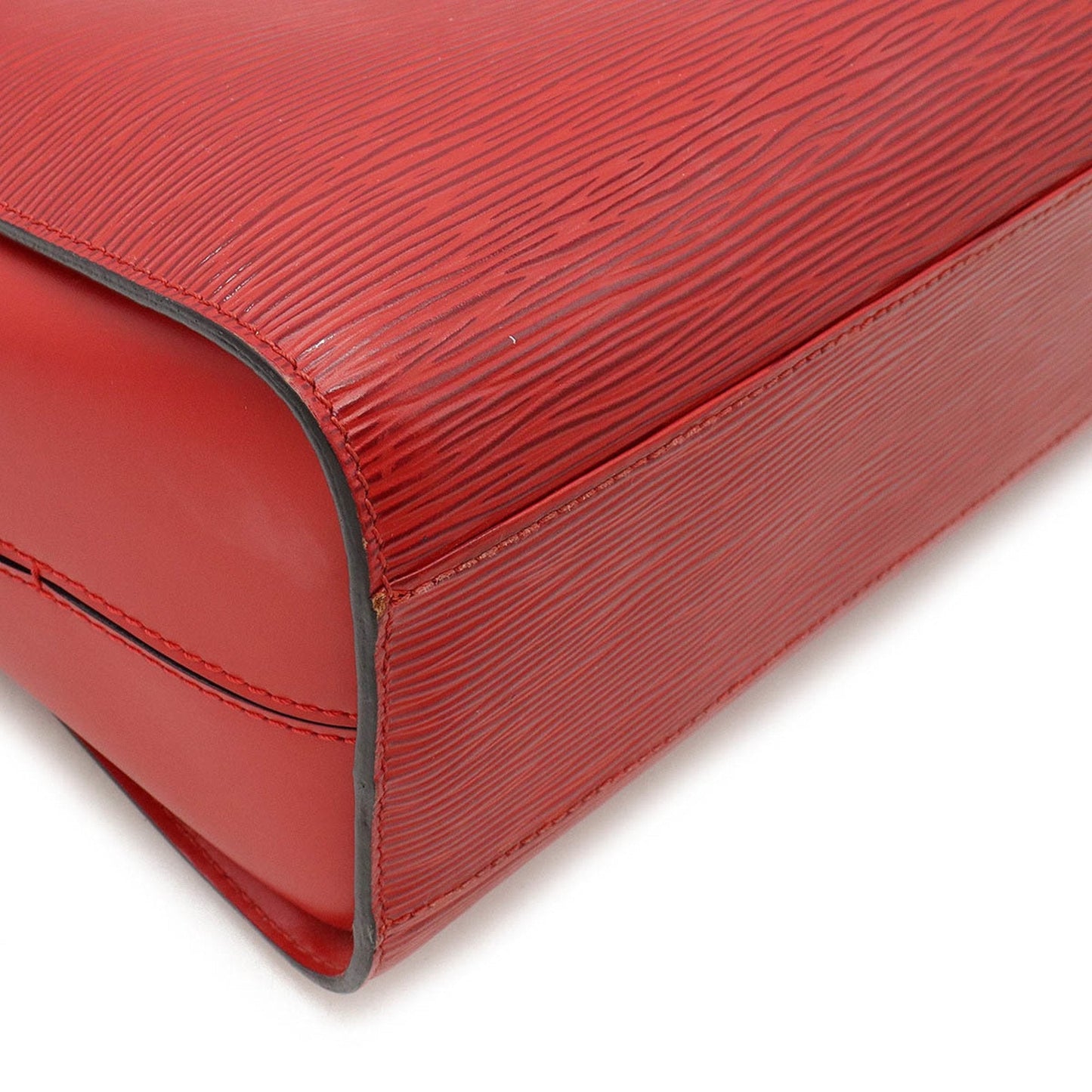 LOUIS VUITTON Epi Duplex Tote Bag Shoulder Castilian Red M52427
