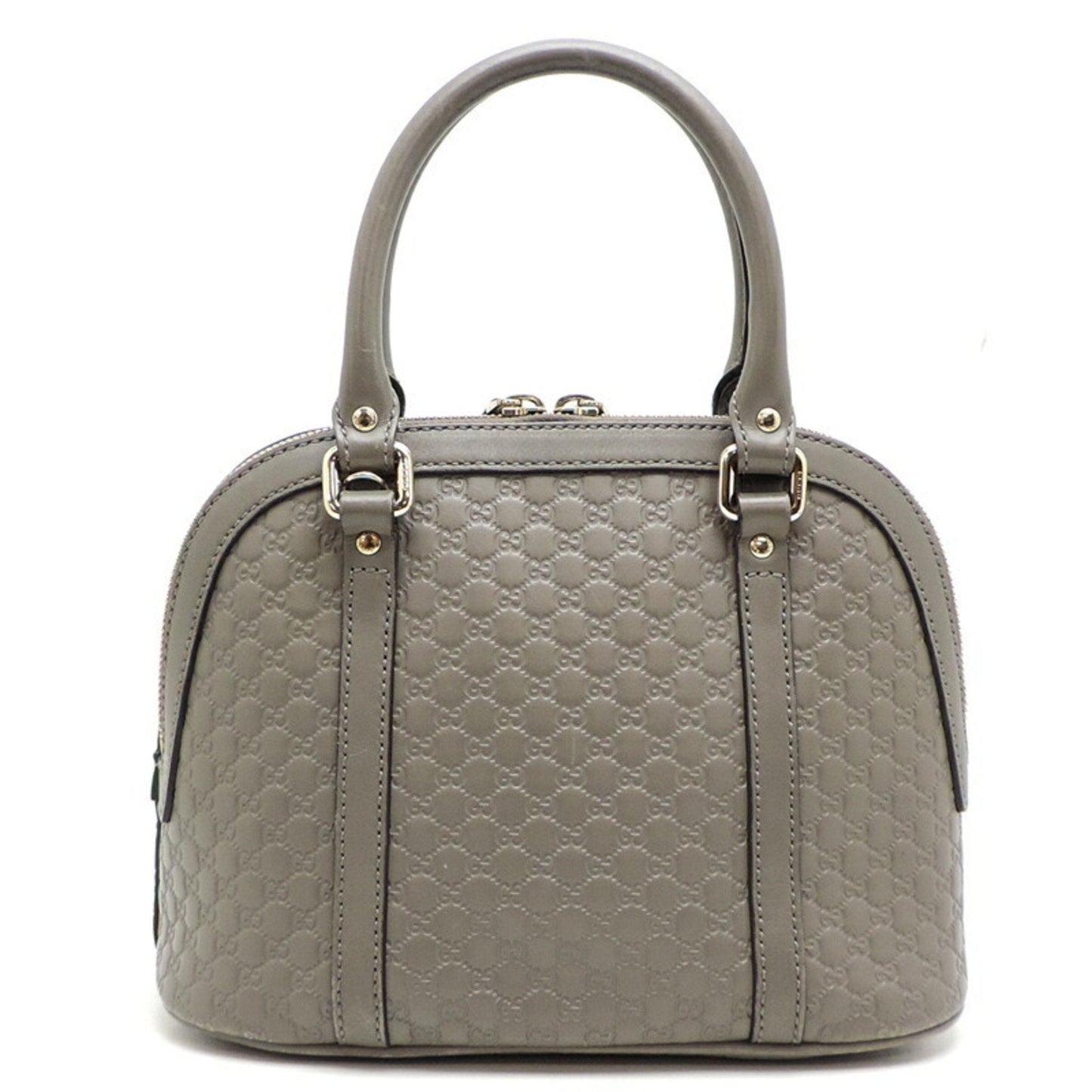 Gucci Gray Leather Handbag