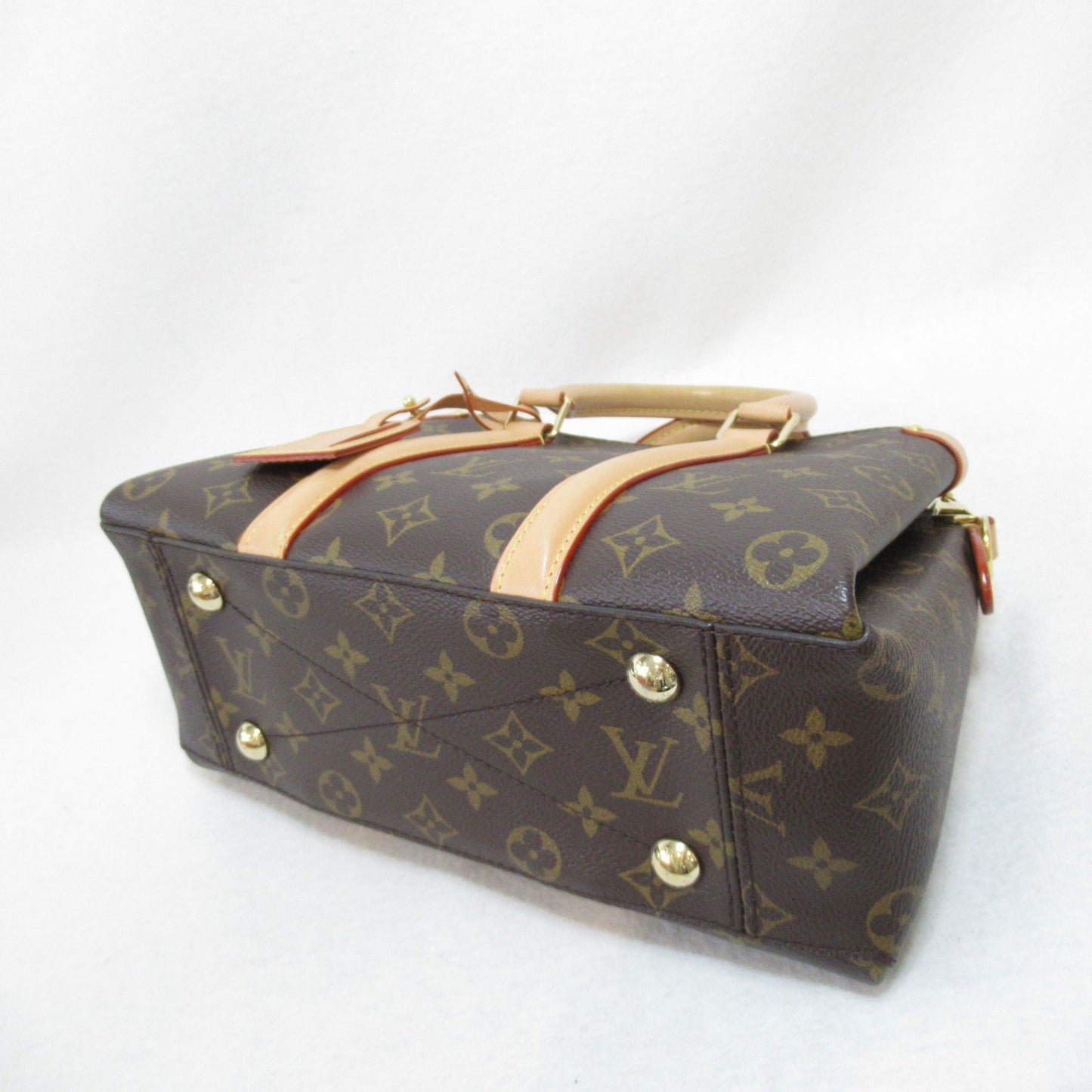 LOUIS VUITTON Sufro BB 2way Shoulder Bag Brown Monogram PVC coated canvas M44815