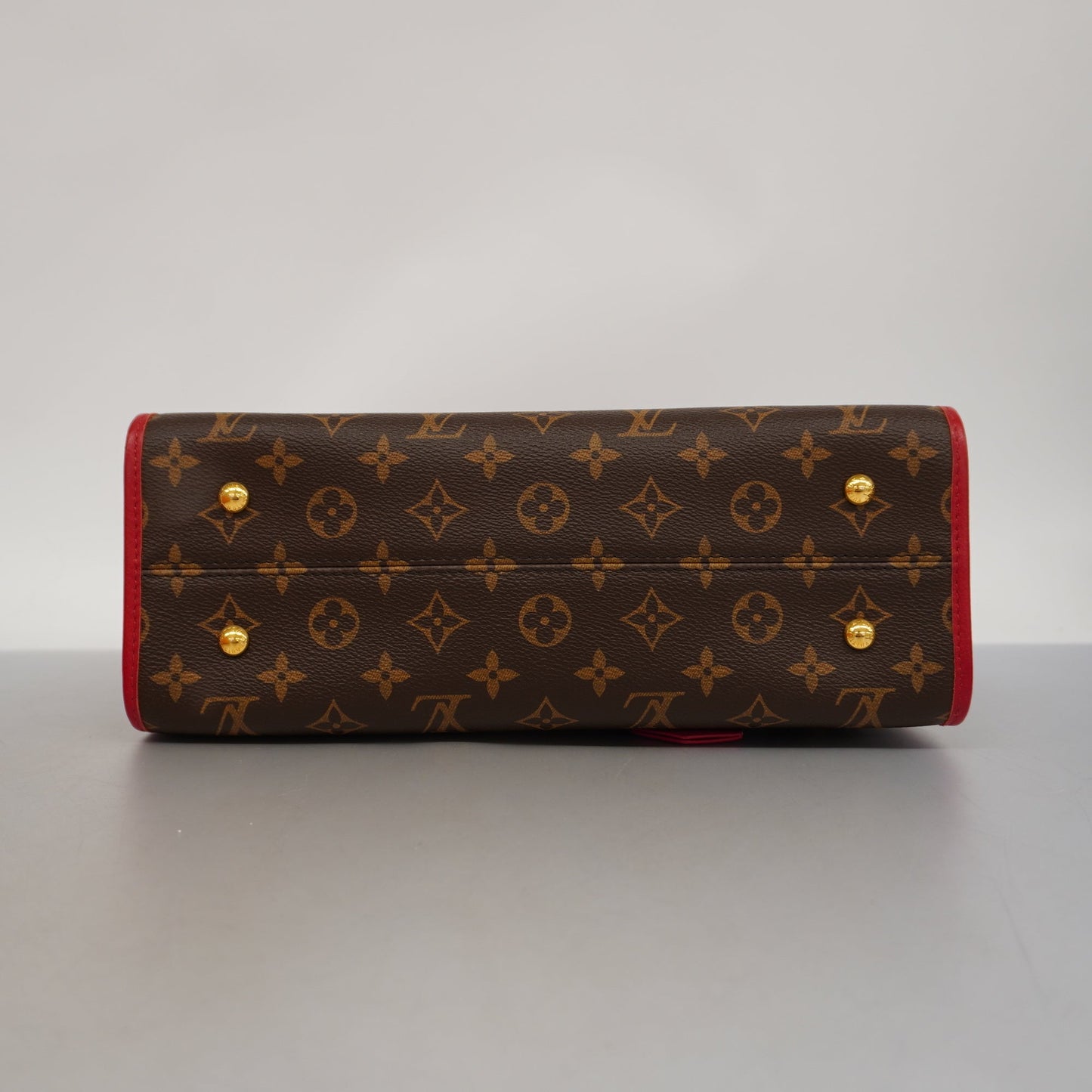 LOUIS VUITTONAuth  Monogram 2WAY Bag Popin Cool M43433 Handbag,ShoulderBag Rouge