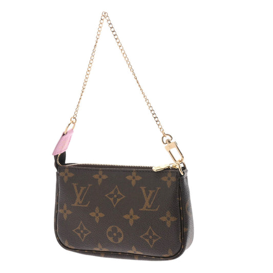 LOUIS VUITTON Monogram Pochette Accessoire Brown M81760 Women's Canvas