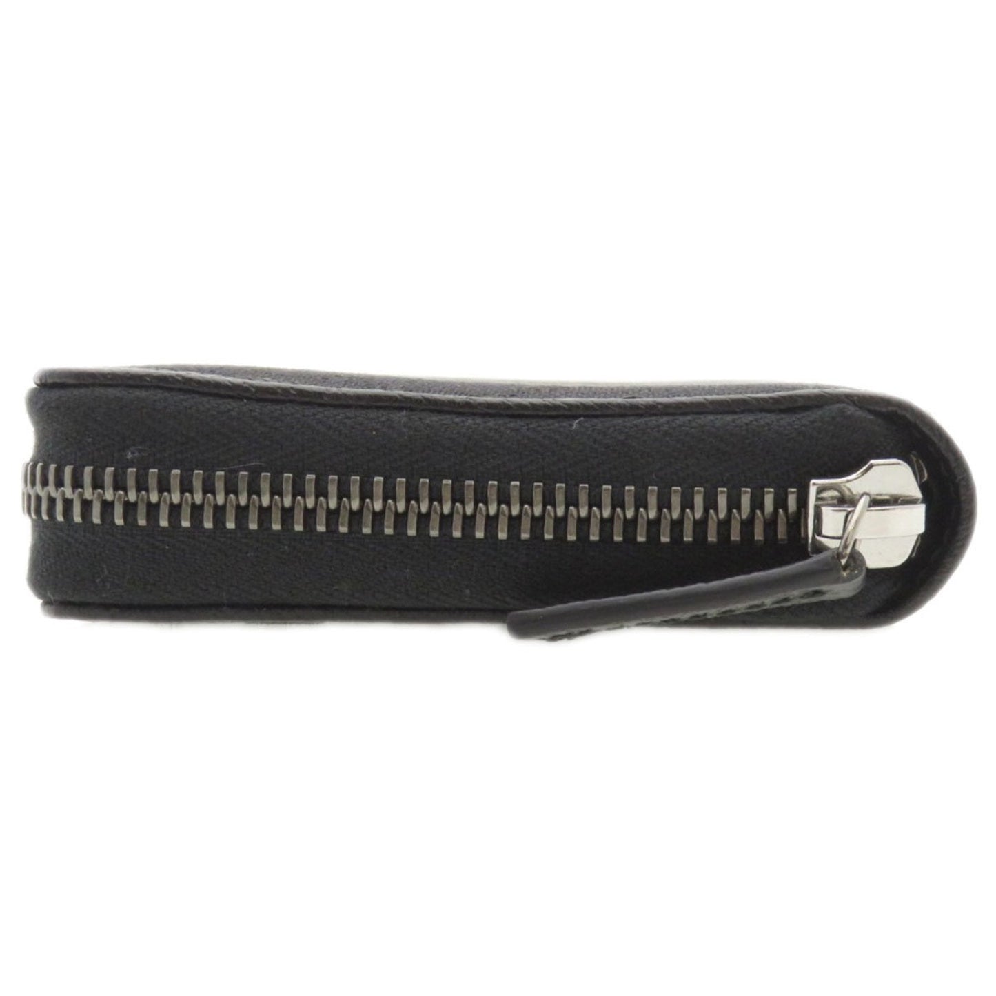 Gucci Black Canvas Leather Long Wallet (Bi-Fold)