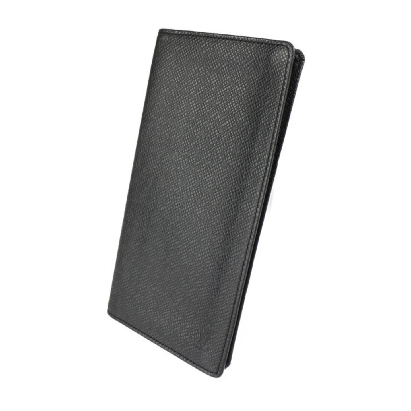 LOUIS VUITTON Porto Cult Credit Yen Bifold Wallet M31002 Taiga Ardoise Black Billfold Long Vuitton