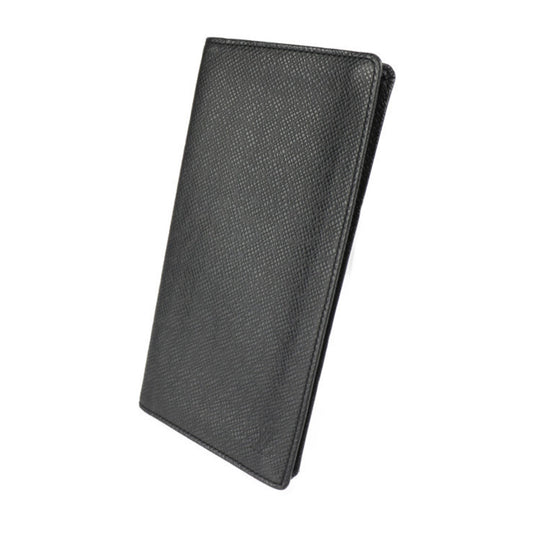 LOUIS VUITTON Porto Cult Credit Yen Bifold Wallet M31002 Taiga Ardoise Black Billfold Long Vuitton