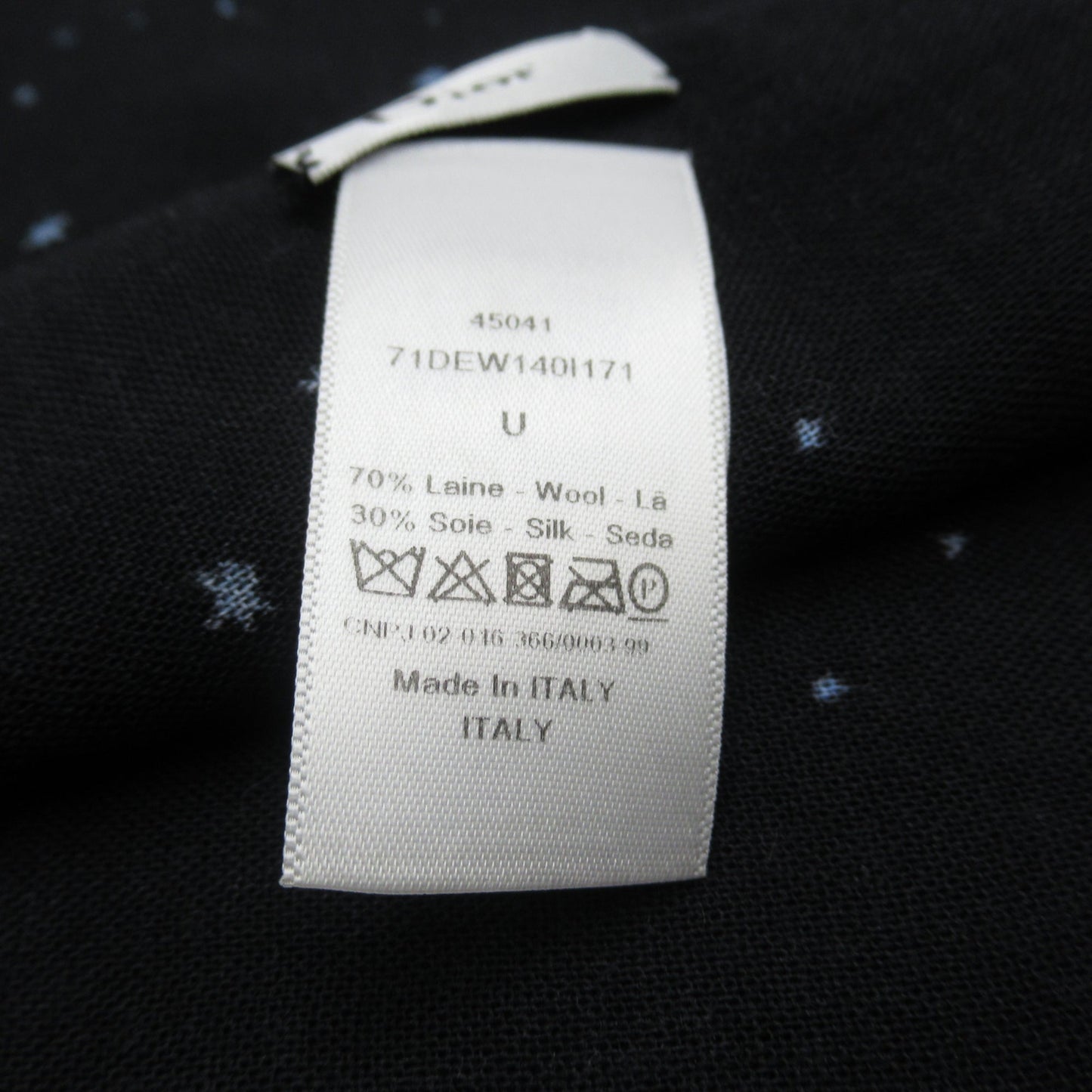 Dior Stall Black wool