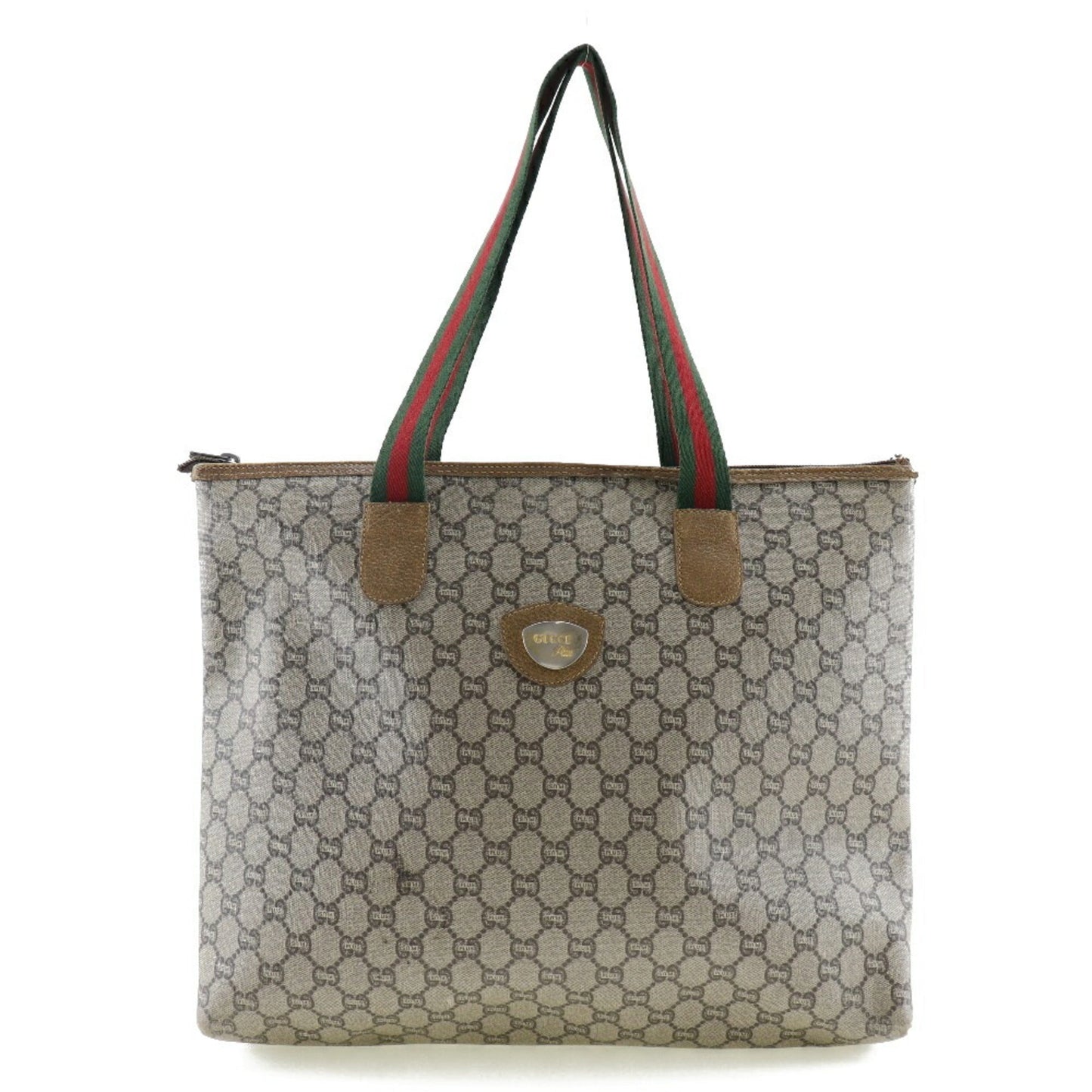 GUCCI tote bag Sherry GG plus beige ladies