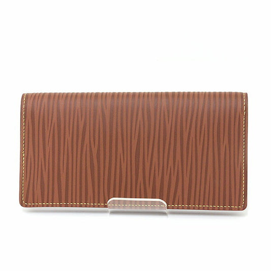 LOUIS VUITTON Portefeuille Brazza NM M82631 Calf Leather Brown Epi XL Bifold Long Wallet