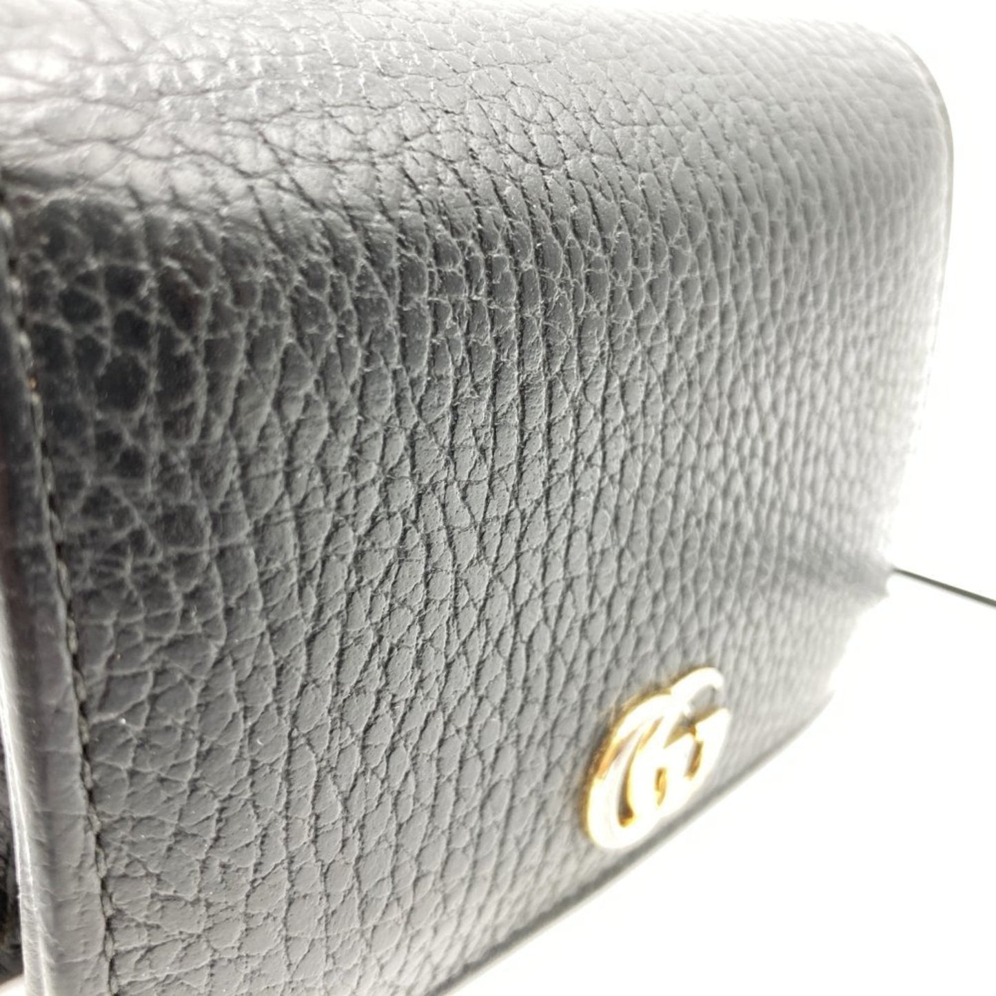 Gucci Black Leather Wallet (Bi-Fold)