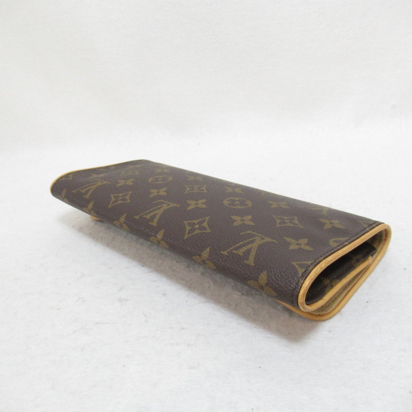 LOUIS VUITTON Pochette Twin GM Shoulder Bag Brown Monogram PVC coated canvas M51852