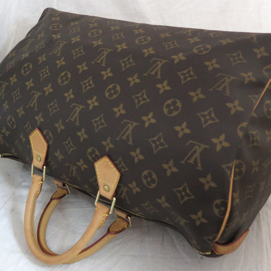 LOUIS VUITTON Handbag Monogram Speedy 40 Canvas Brown Unisex M41522