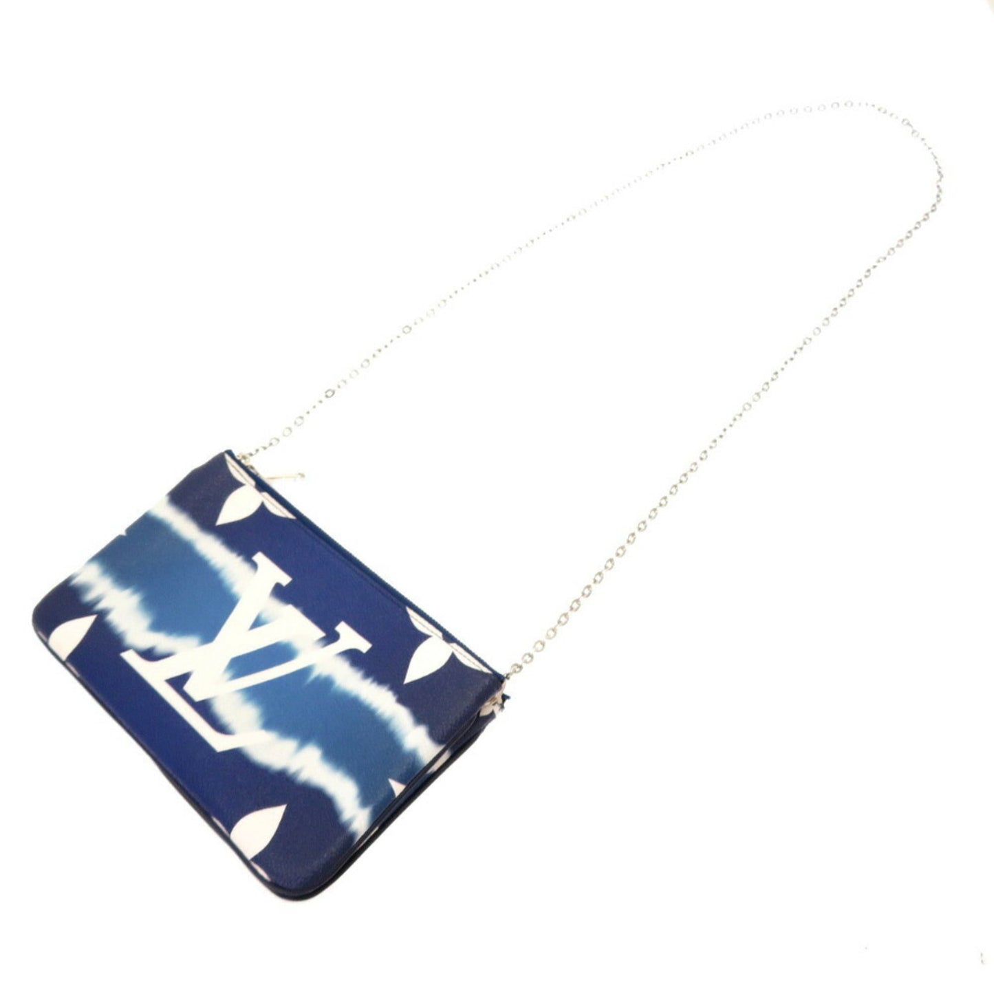 Louis Vuitton Monogram Giant Louis Vuitton Escal Pochette Double Zip M69124 Blue Shoulder Bag