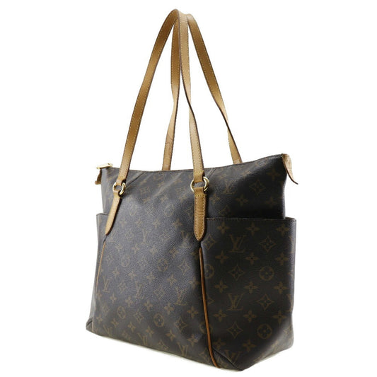 LOUIS VUITTON Totally MM Tote Bag M56689 Monogram Canvas Brown FL1192 Women's