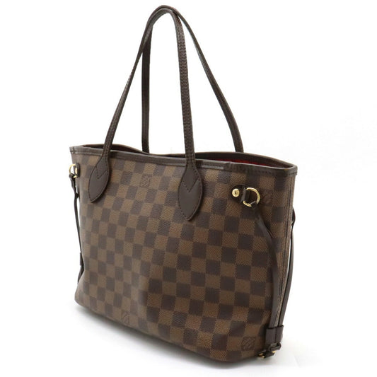 LOUIS VUITTON Damier Neverfull PM Tote Bag Shoulder Handbag N51109