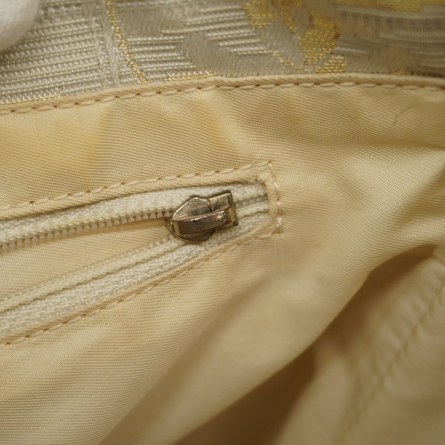 ChanelAuth  New Travel Line Tote Bag Women's Nylon Canvas Gray