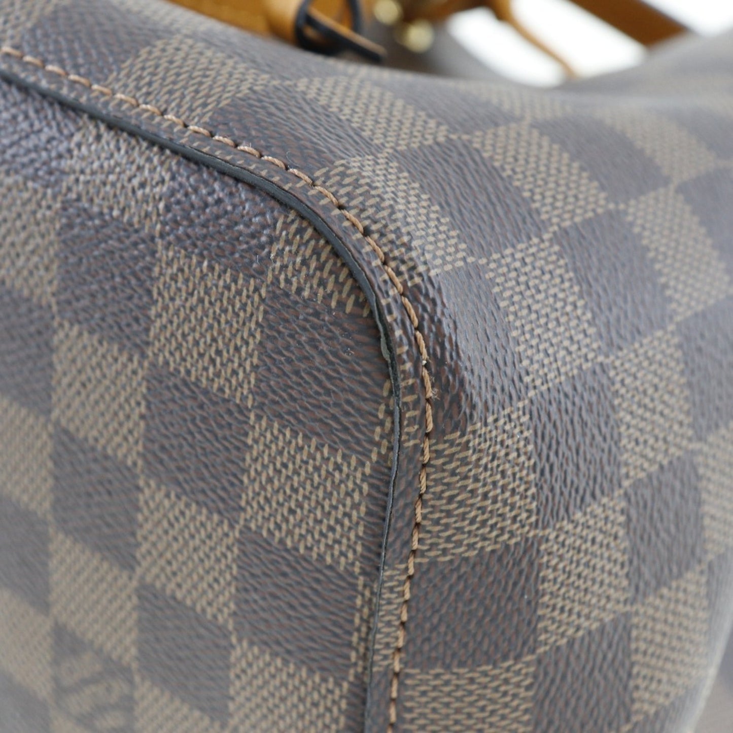 LOUIS VUITTON Neonoe N40213 Damier Canvas Brown Women's Shoulder Bag