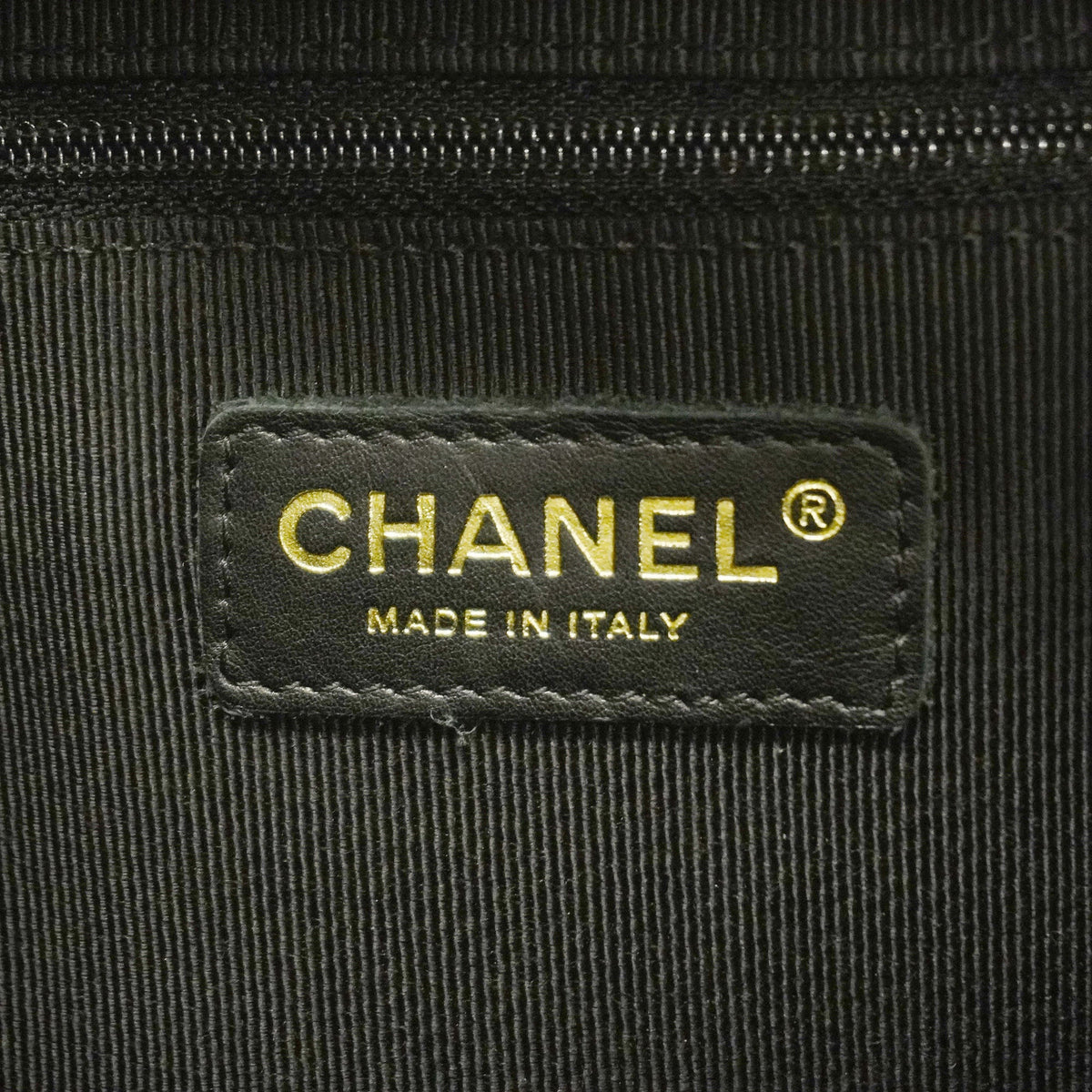ChanelAuth  Matelasse HandBag Women's Caviar Leather Black