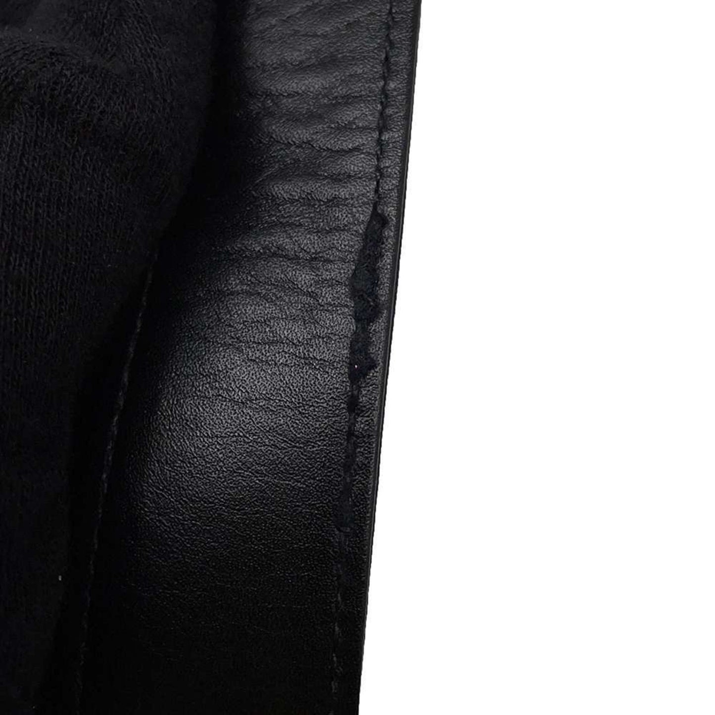 Chanel Vanity Bag Matelasse Coco Mark Bicolor Lambskin CHANEL 2way Shoulder Hand Black