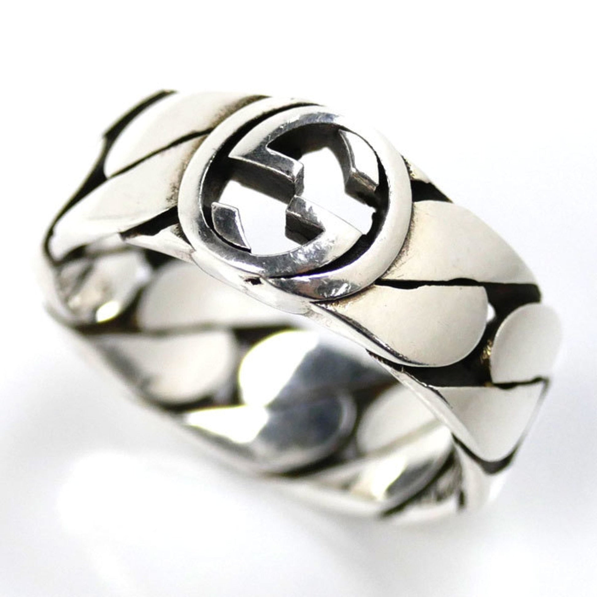 Gucci Silver Silver 925 Band Ring ()