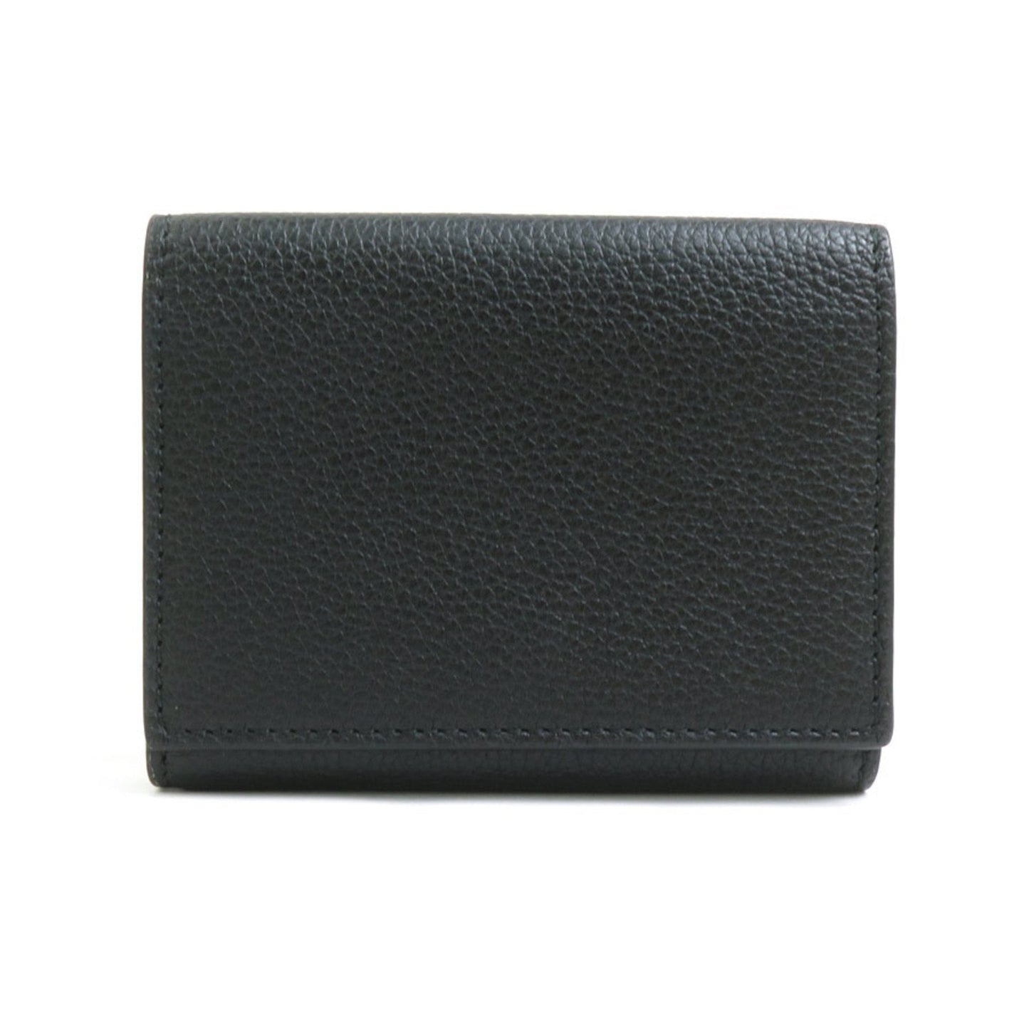 Gucci Black Leather Wallet (Tri-Fold)