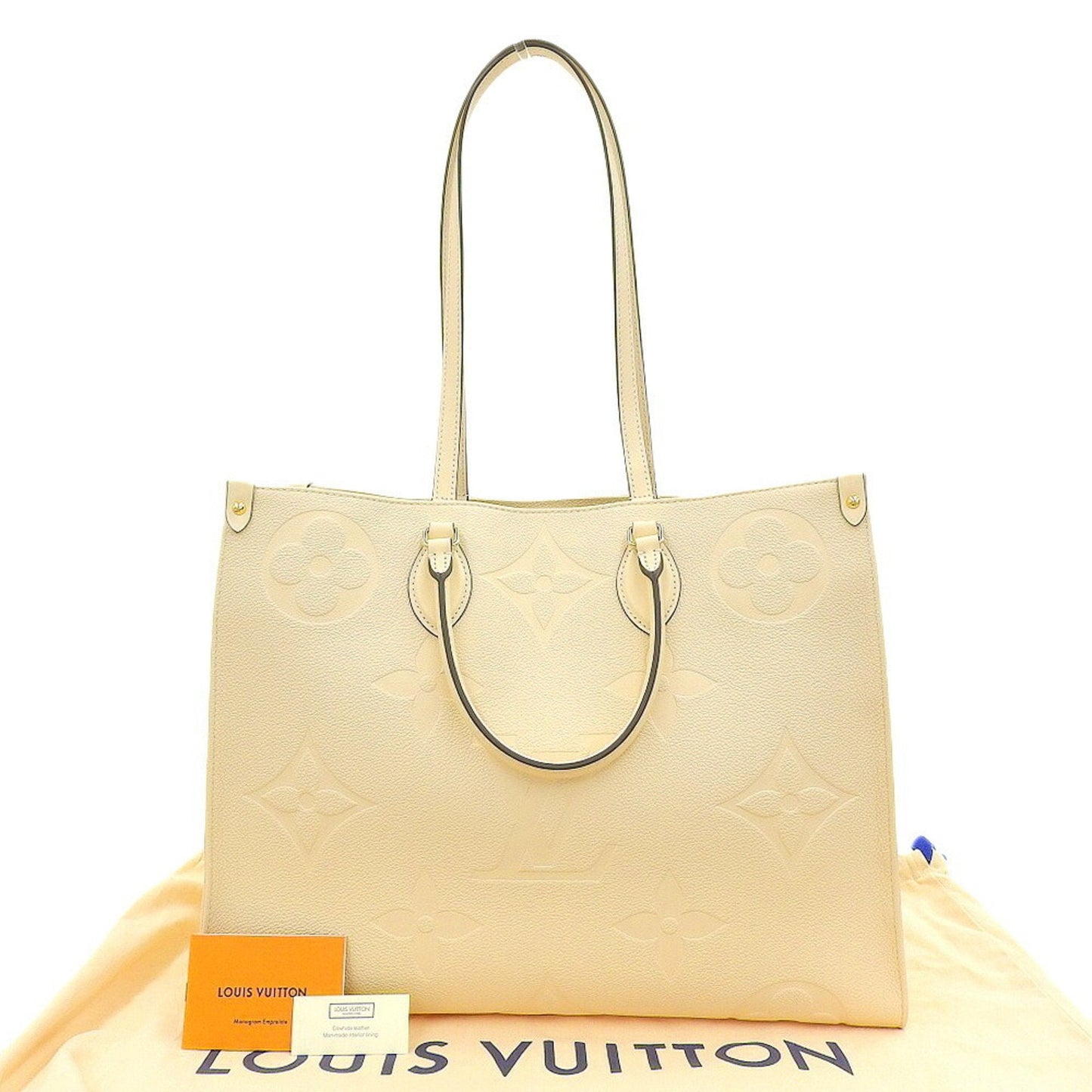 Louis Vuitton Monogram Implant Giant On The Go GM 2WAY Tote Bag M45081