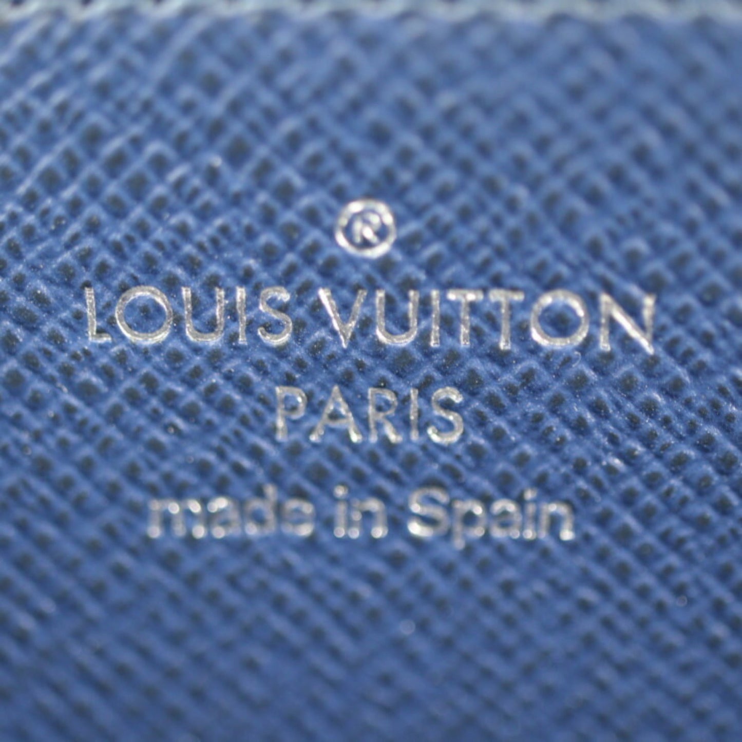 LOUIS VUITTON Zippy Wallet LV Escal Long M68841 Monogram Canvas Blue White Silver Hardware Round Zipper Vuitton