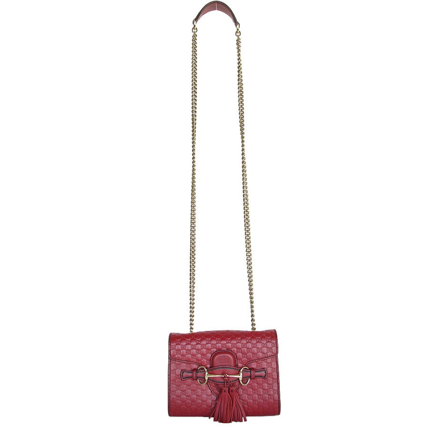 Gucci Bordeaux Leather Shoulder Bag