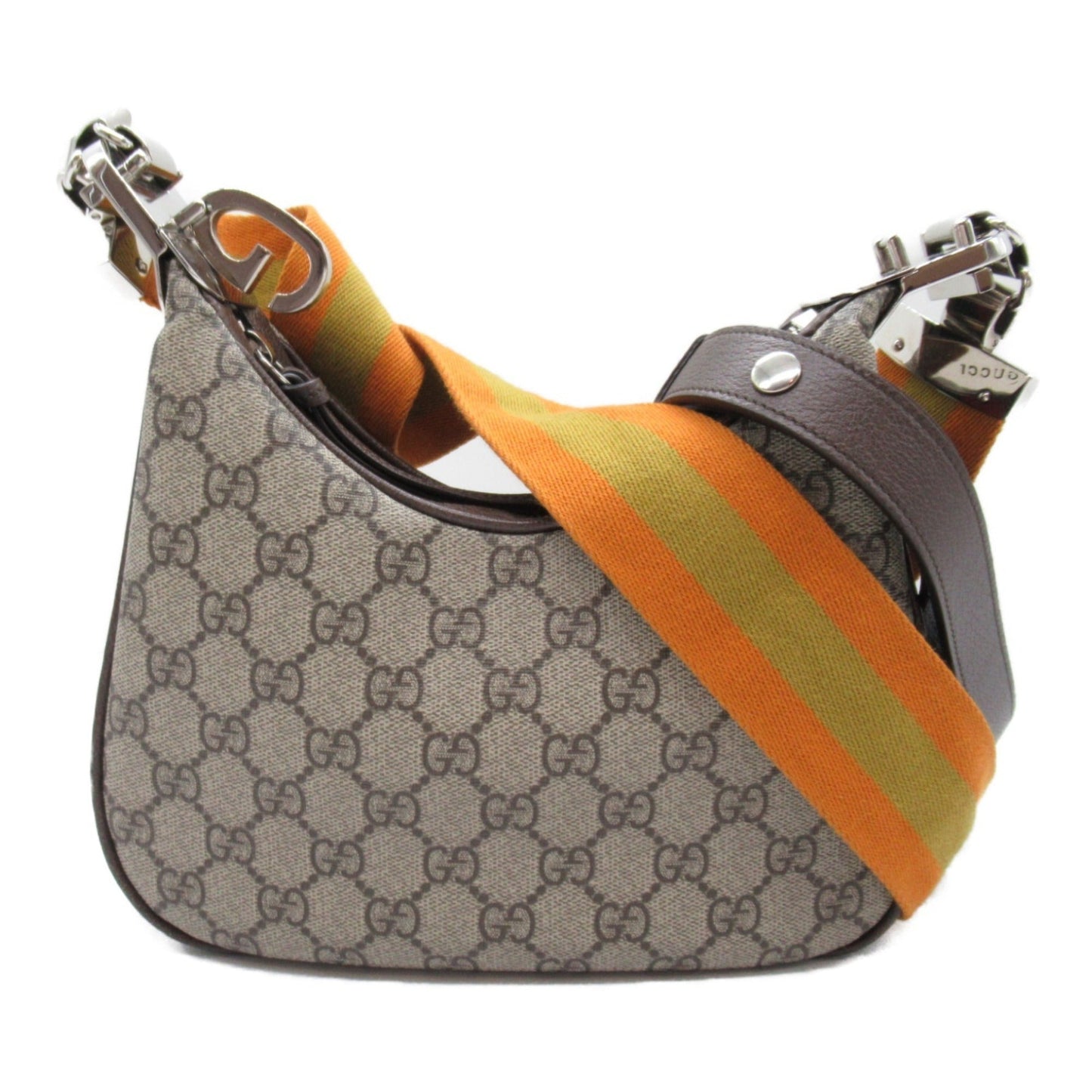 Gucci Beige Brown Gg Canvas Shoulder Bag