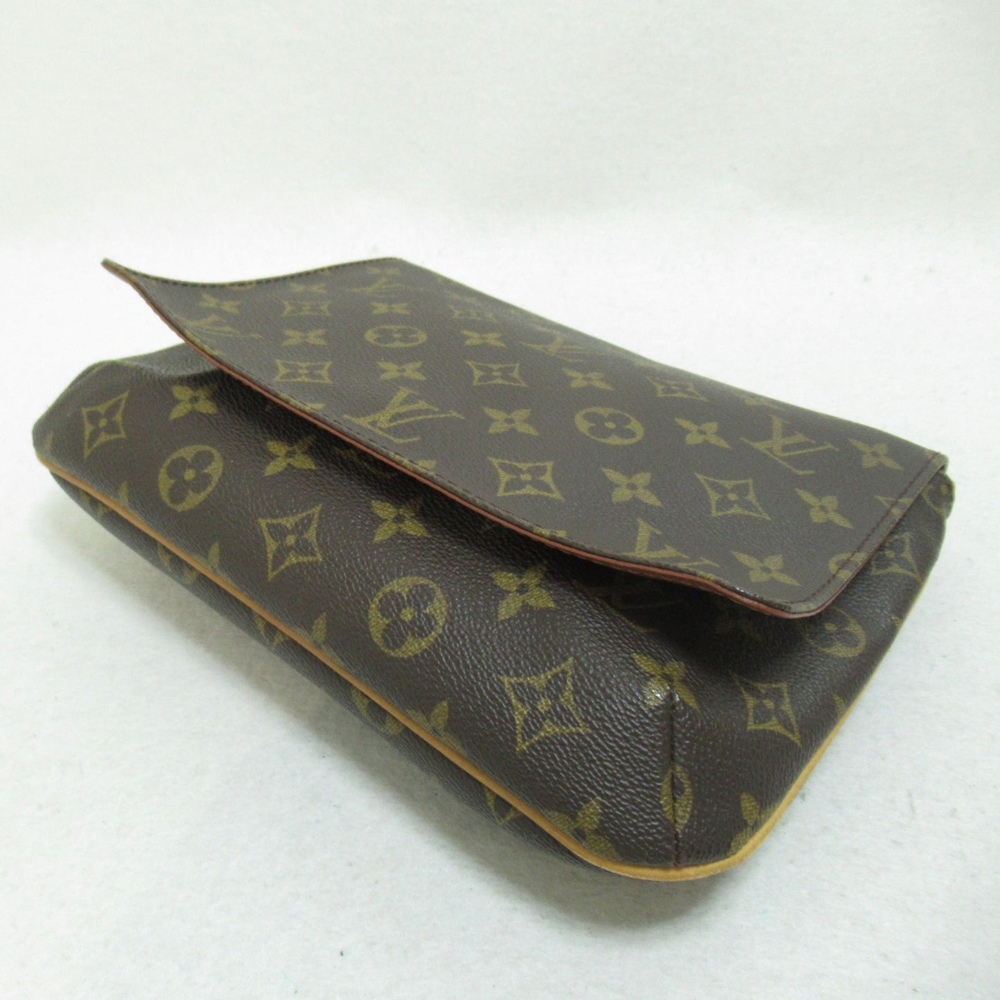 LOUIS VUITTON Musette Tango Short Brown Monogram PVC coated canvas M51257