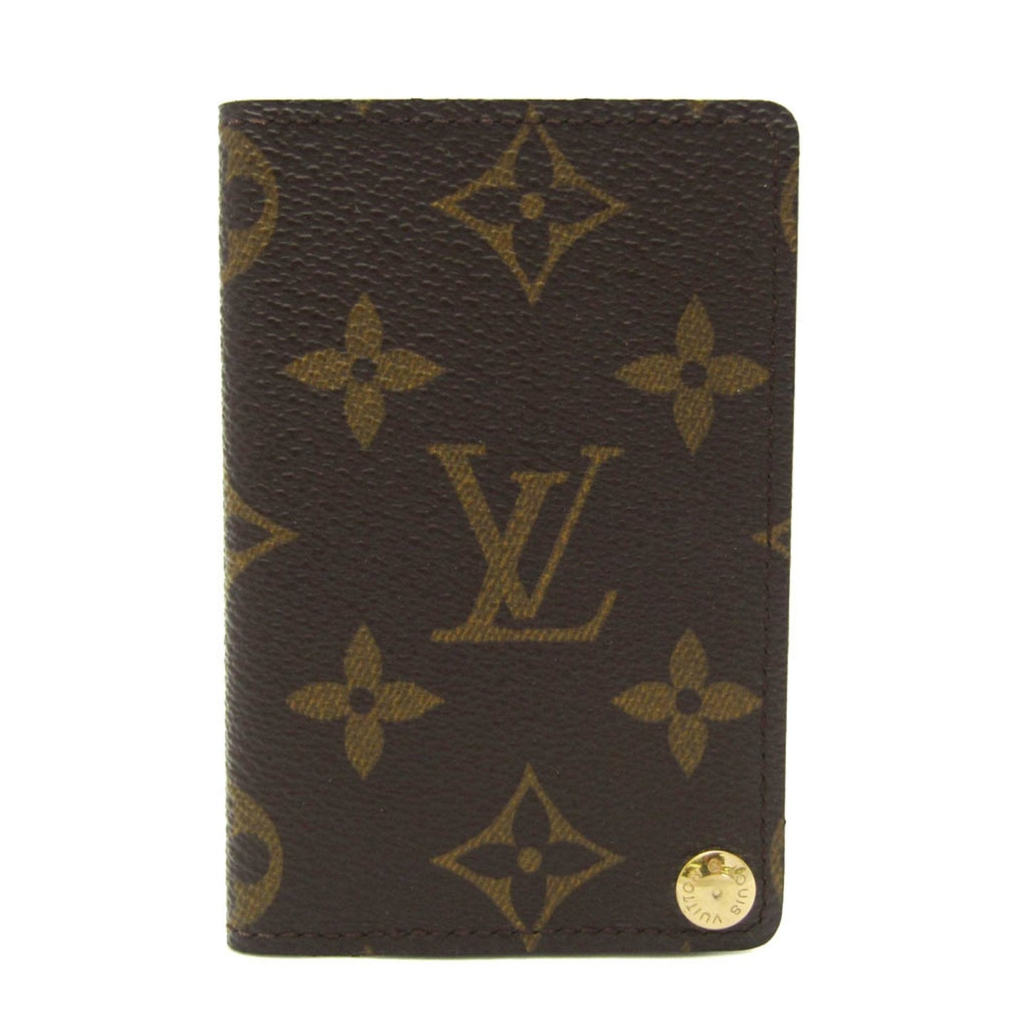 LOUIS VUITTON Monogram Porte Carte Credit Pression M60937 Monogram Card Case Monogram