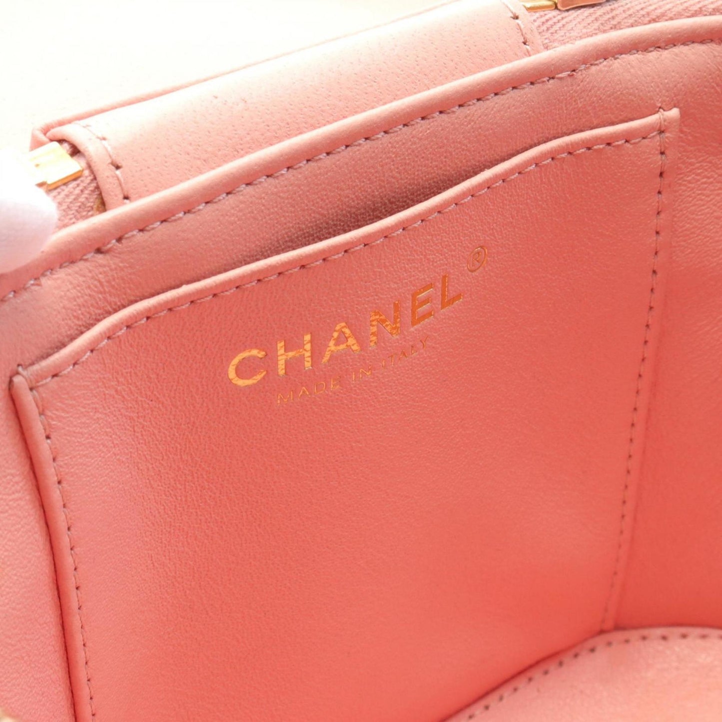 CHANEL Trendy CC Shoulder Bag Leather Women's Pink
