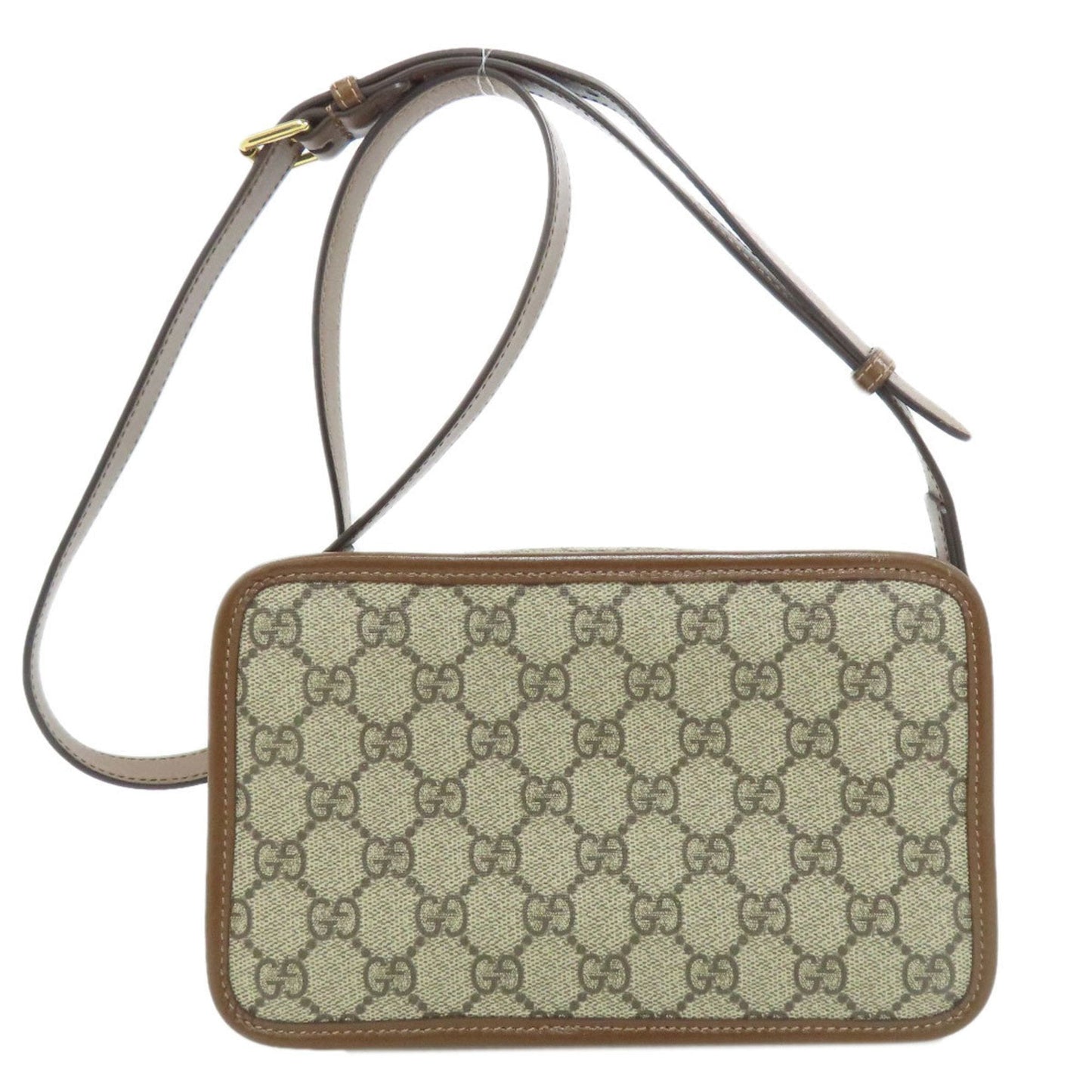 Gucci Brown Pvc Shoulder Bag