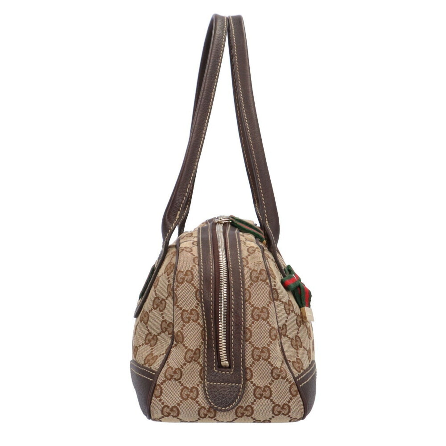Gucci Beige Brown Gg Canvas Shoulder Bag