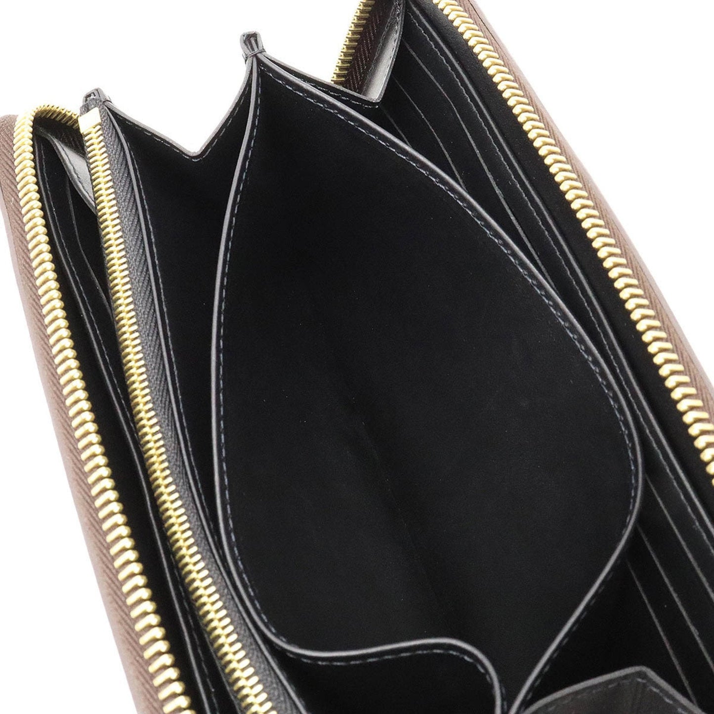 LOUIS VUITTON Transformed Damier Zippy Trompe L'oeil Round Long Wallet M63490