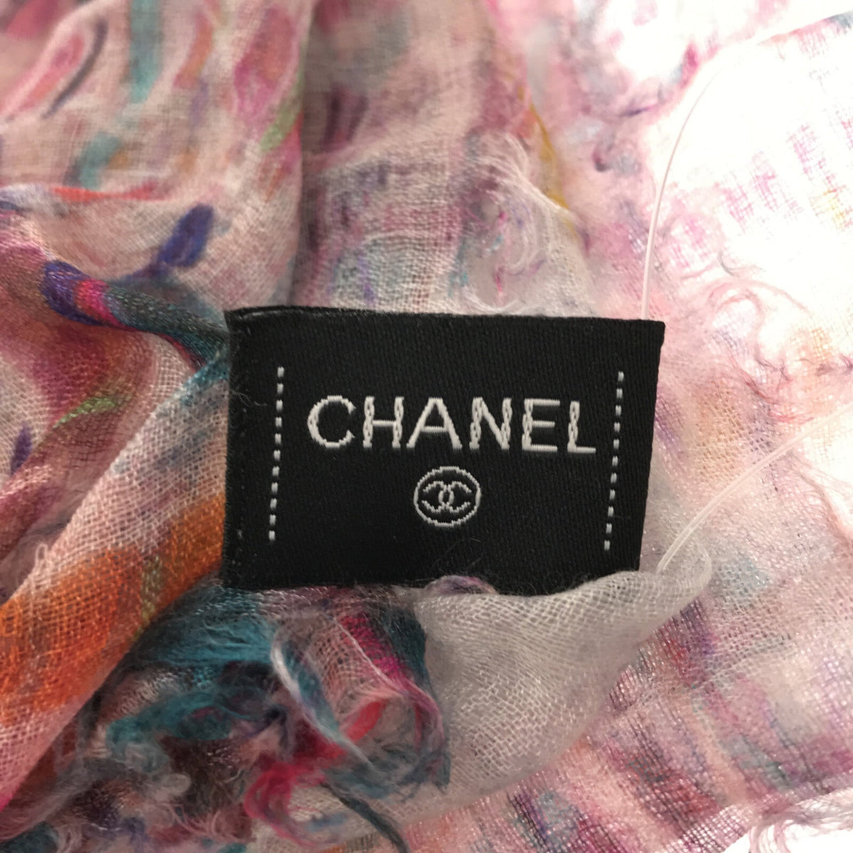 CHANEL Stall Gray cashmere