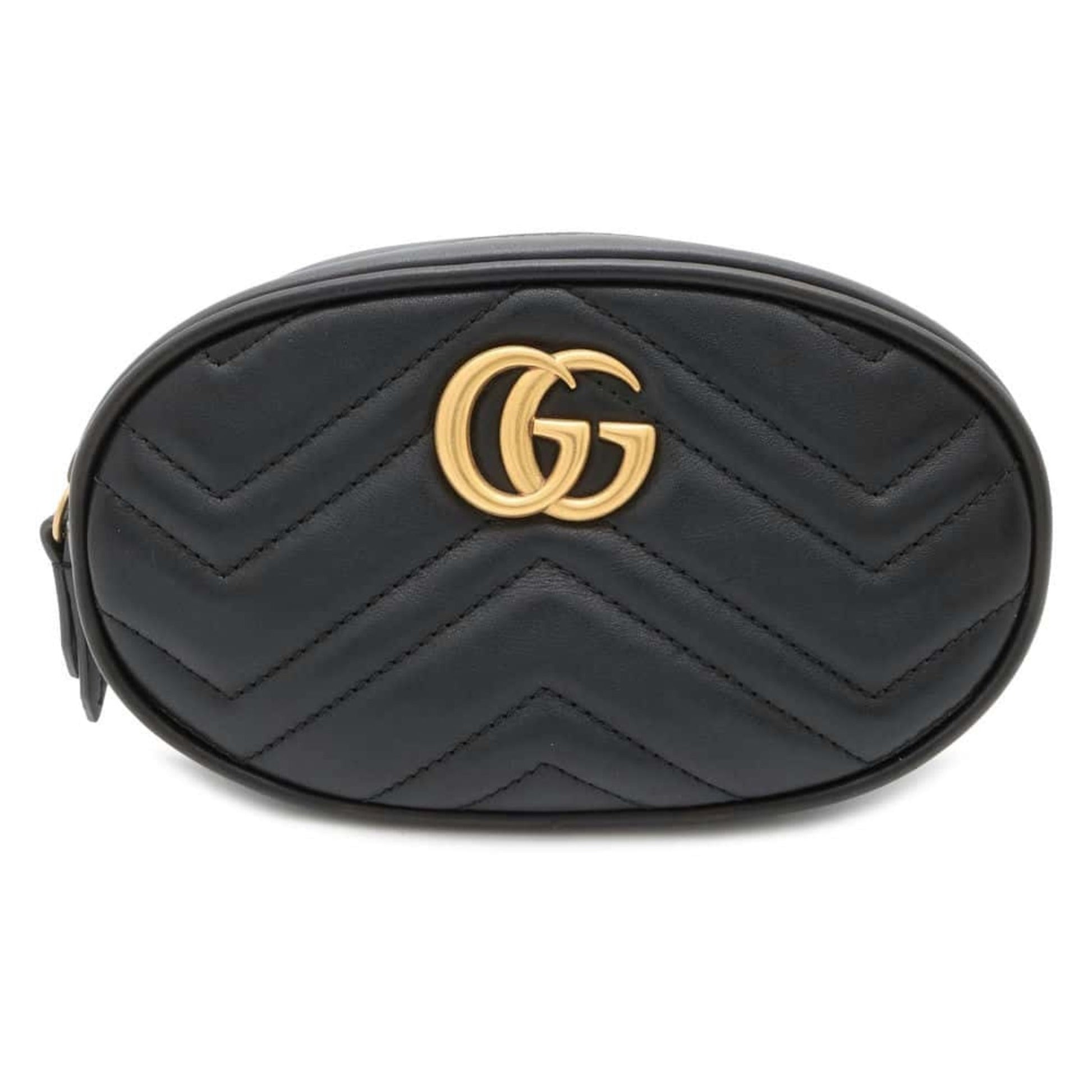 Gucci Black Leather Fanny Pack ()