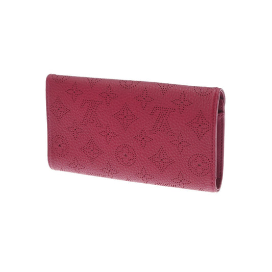 LOUIS VUITTON Mahina Portefeuille Amelia Gourna M58091 Women's Monogram Trifold Wallet