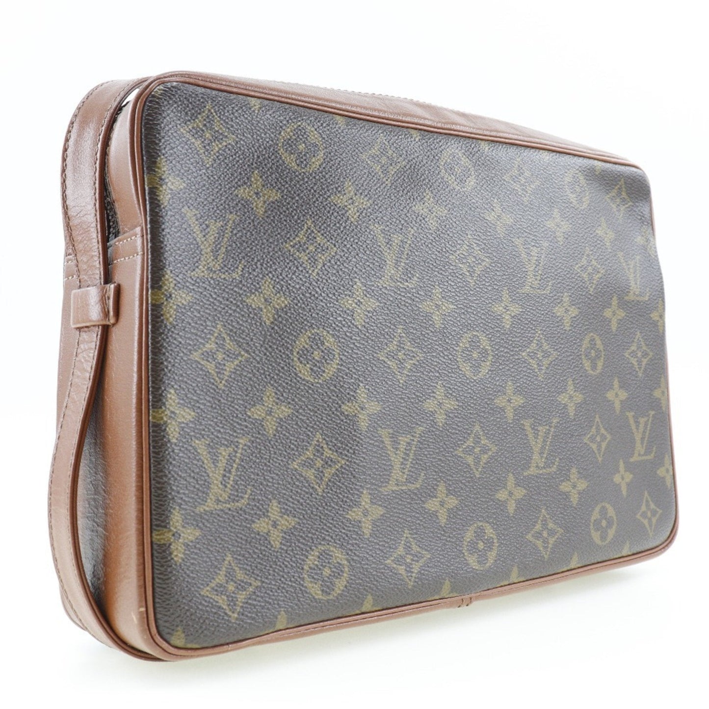 LOUIS VUITTON Sac Bandouliere 30 Shoulder Bag Vintage M51364 Monogram Canvas Made in France Brown Crossbody Zipper Unisex